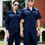 Áo Đồng Phục Bảo Hộ Lao Động Màu Xanh Than
