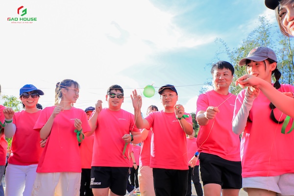 Áo đồng phục team building Aeon Mall