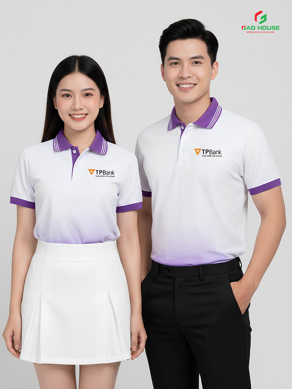 Áo polo đồng phục TPBank mới