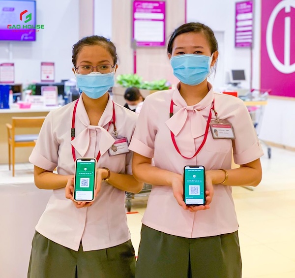 Áo sơ mi đồng phục Aeon