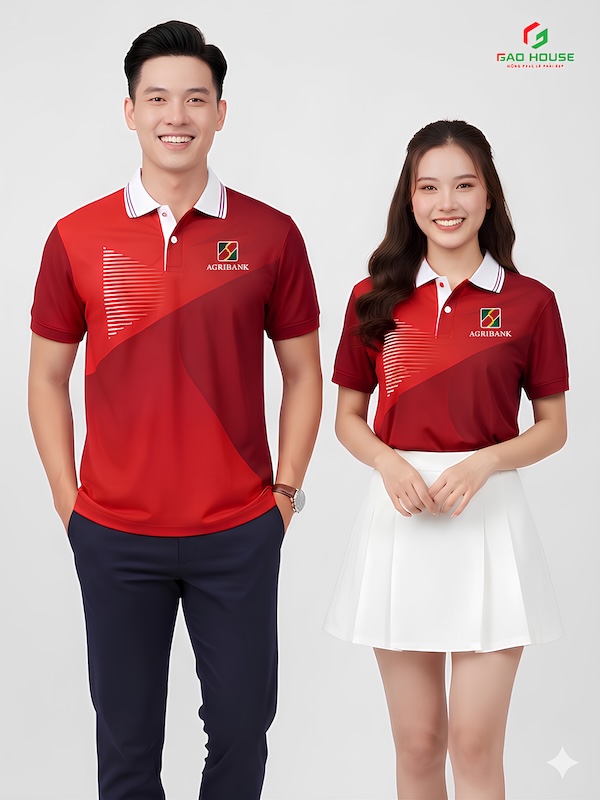 In áo đồng phục ngân hàng Agribank
