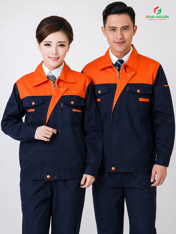 in đồng phục bảo hộ lao động