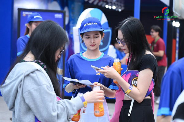 Mũ đồng phục ngân hàng Eximbank