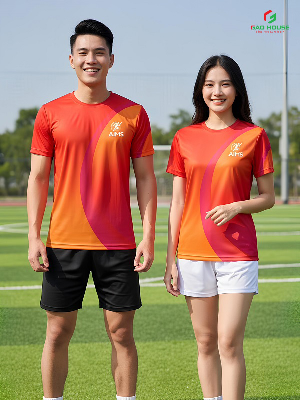 Áo 3D thể thao đồng phục team building Nam Á Bank