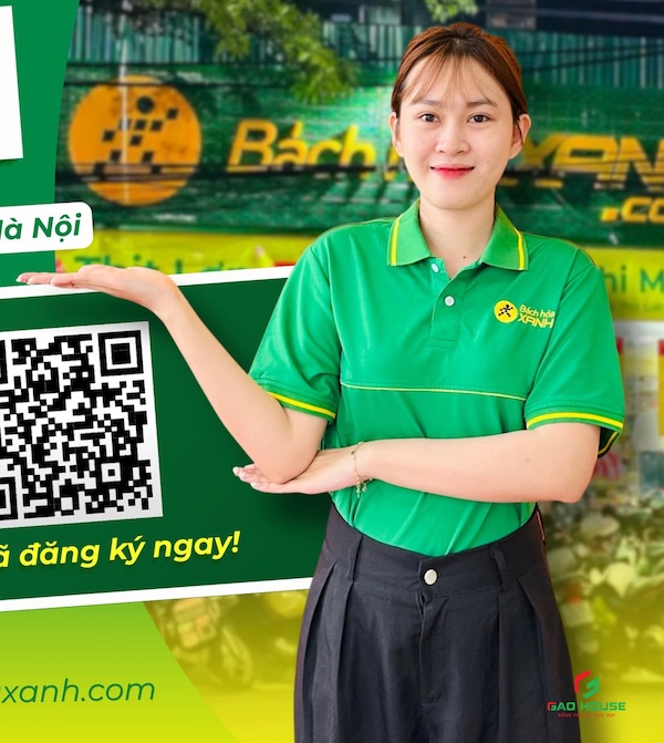 Đồng phục nhân viên Bách Hoá Xanh