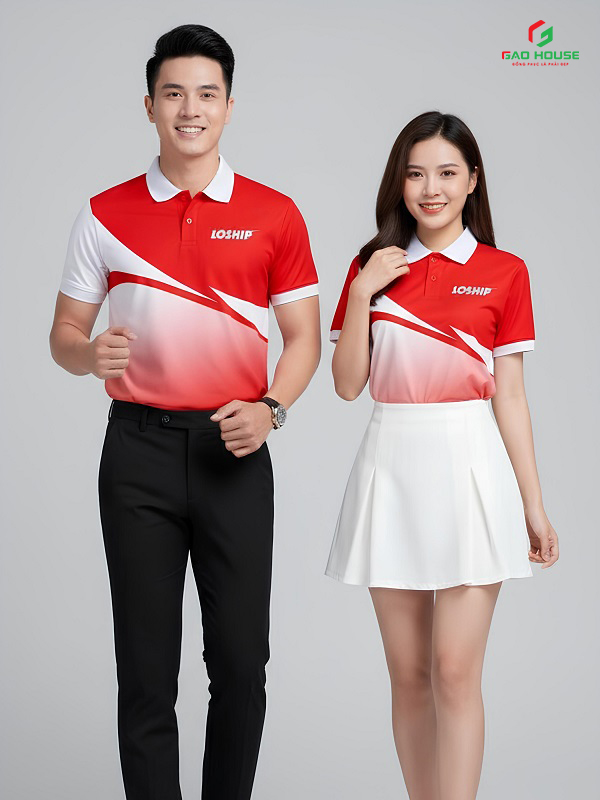 May áo đồng phục ngân hàng HDBank