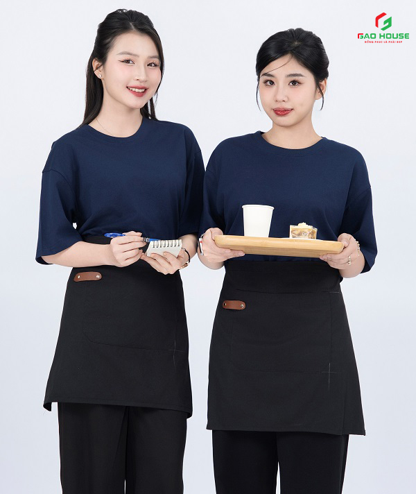 áo thun đồng phục cổ tròn
