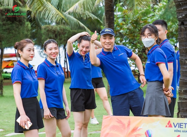 Đặt may đồng phục ngân hàng Việt Á Bank