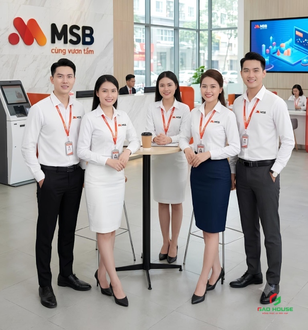 Đồng phục giao dịch viên MSB