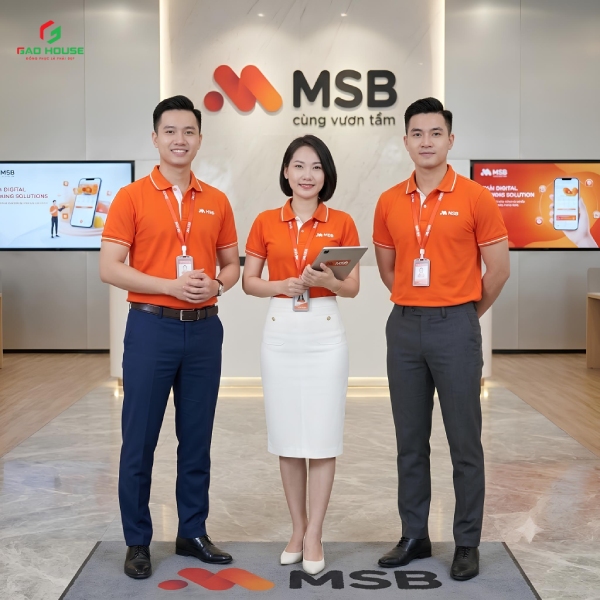 Đồng phục ngân hàng MSB
