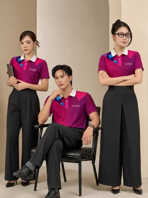 mẫu áo đồng phục ngân hàng đẹp