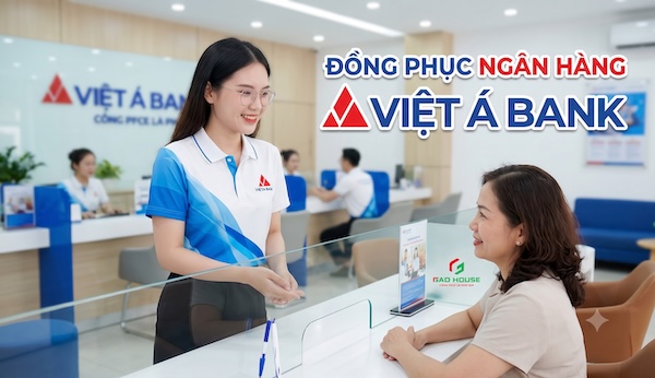 Đồng phục Việt Á Bank Đẹp, Đẳng Cấp Và Sang Trọng