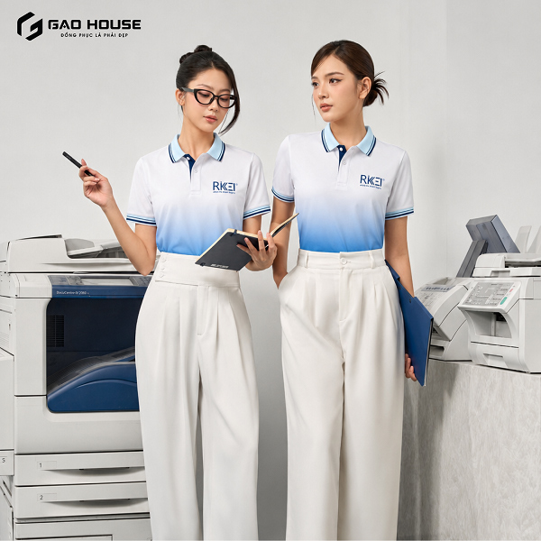 Áo 3D Đồng Phục Công Ty Rikei
