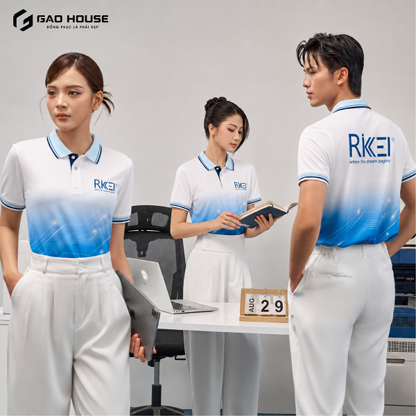 Áo 3D Đồng Phục Công Ty Rikei