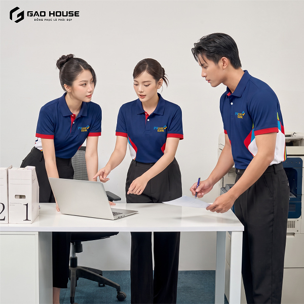 Đồng Phục Ngân Hàng PVcombank Màu Xanh